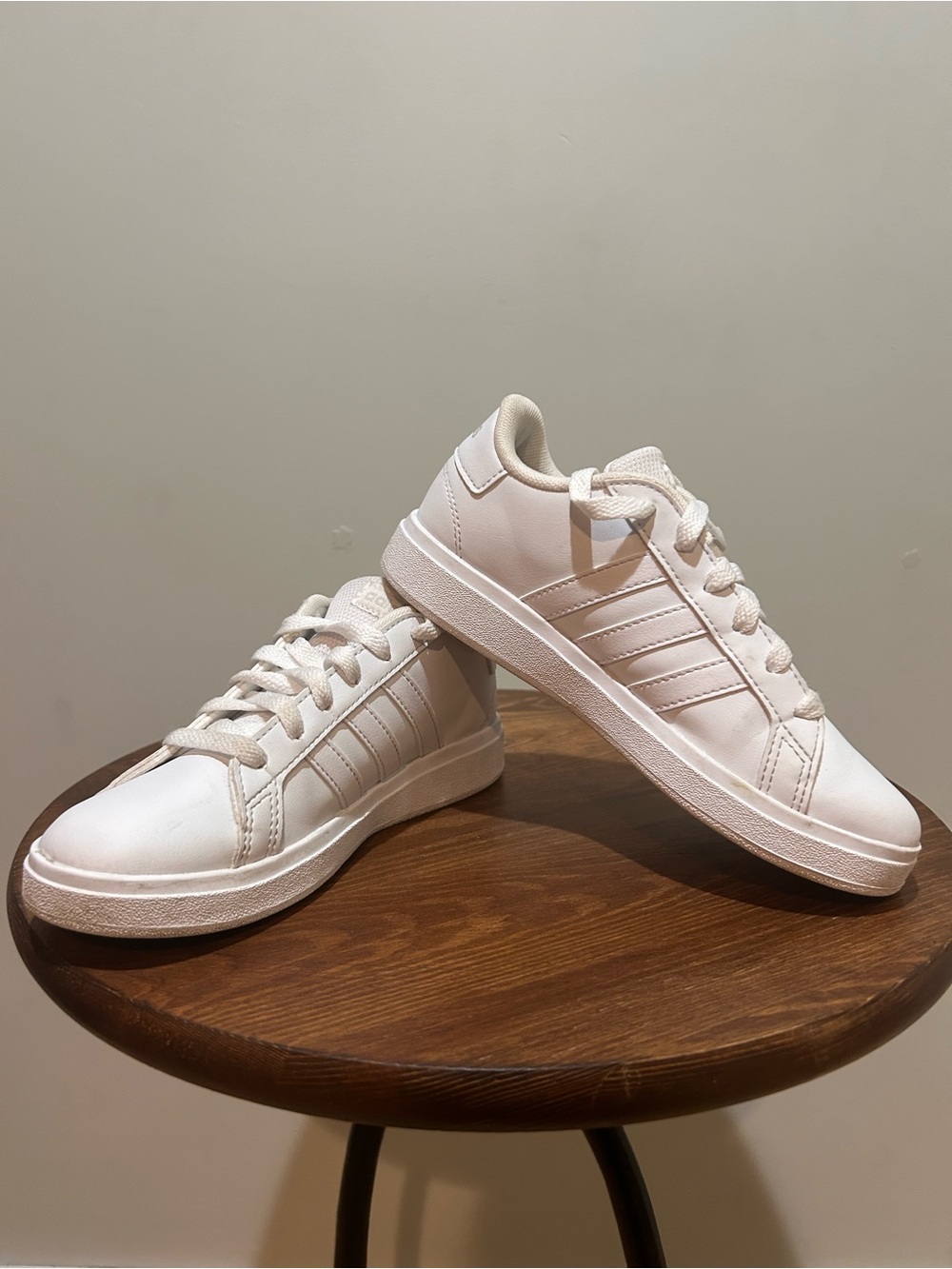 adidas Kids White Sneakers